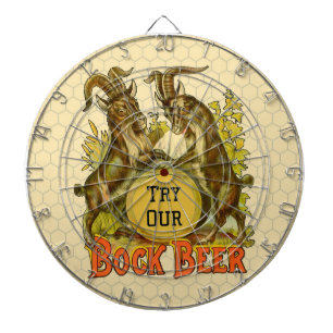 Goats Bock Beer Adverteren Dartbord