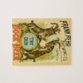 Goats Bock Beer Adverteren Legpuzzel (Horizontaal)