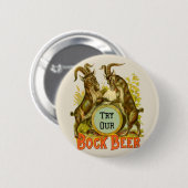 Goats Bock Beer Adverteren Ronde Button 5,7 Cm (Voorkant /achterkant)