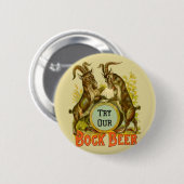 Goats Bock Beer Adverteren Ronde Button 5,7 Cm (Voorkant /achterkant)