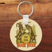 Goats Bock Beer Adverteren Sleutelhanger (Voorkant)