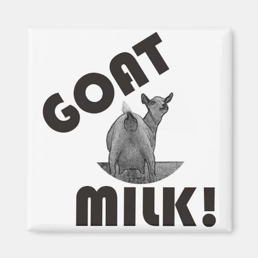 GOAT'S MELK - HET IS DE ANDERE DAG! MAGNEET (Voorkant)