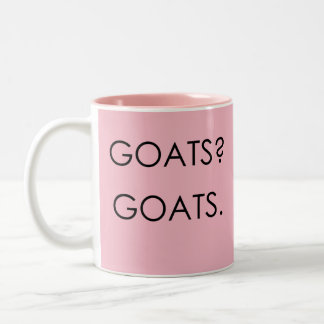 GOATS ROCK | TotaalGoatally™ Tweekleurige Koffiemok