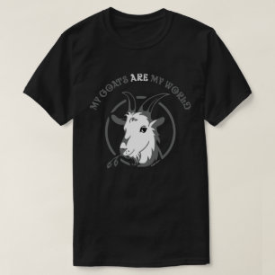 GOATS ZIJN MIJN WERELD TotaalGoatally™ T-shirt