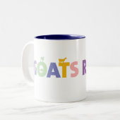 GOATSRULE.CR - Gepersonaliseerd Tweekleurige Koffiemok (Voorkant links)