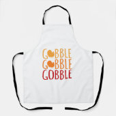 Gobble Funny Thanksgiving Turkey Family Man Women Schort (Voorkant)