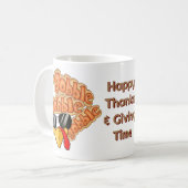 Gobble Gobble Café Mug (Devant gauche)