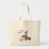 Gobble Gobble Grote Tote Bag (Voorkant)