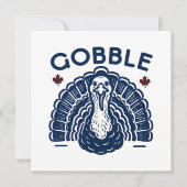 Gobble Gobble Kaart (Voorkant)