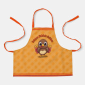 gobble gobble Thanksgiving schort (Voorkant)