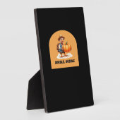 Gobble, Gobble Thanksgiving Turkije met pompoen Cl Fotoplaat (Zijkant)