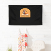 Gobble, Gobble Thanksgiving Turkije met pompoen Cl Spandoek (Insitu)