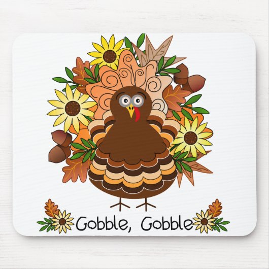 Gobble Gobble Turkey Muismat (Voorkant)