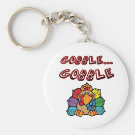 GOBBLE GOBBLE TURKEY SLEUTELHANGER