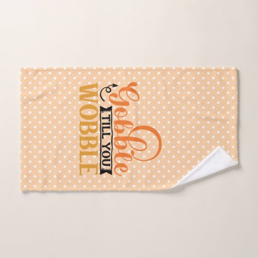 Gobble jusqu'à ce que vous tournez (Serviette à main)