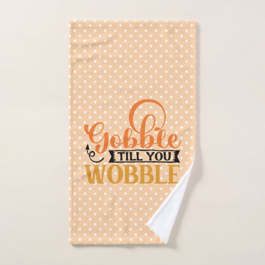 Gobble jusqu'à ce que vous tournez (Serviette à main)
