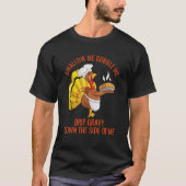 Gobble me Slik me neer. T-shirt (Voorkant)