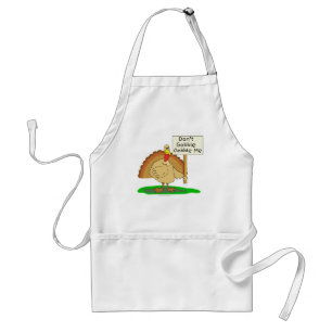 Gobble me Turkey Apron niet Standaard Schort
