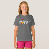 Gobble Thanksgiving Turkey T-shirt (Voorkant volledig)