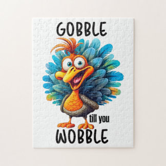 Gobble Til you Wobble Legpuzzel
