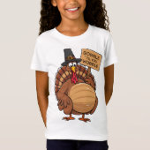 Gobble Til you Wobble T-shirt (Voorkant)