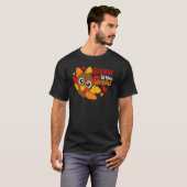 Gobble Til You Wobble Turkey Kids Boys Toddler Tha T-shirt (Voorkant volledig)