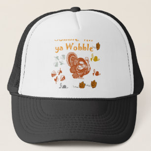GOBBLE TILL YA WOBBLE PATTERN 2 TRUCKER PET