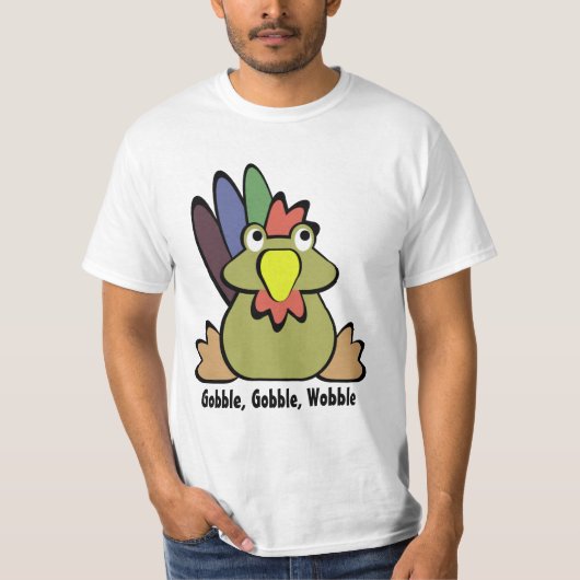 Gobble Wobble T-shirt (Voorkant)