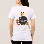 Gobble & Wobble Tri-Blend Shirt (Achterkant)