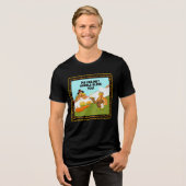 gobble zegen je grappig vriendschapsgeschenk van t Tri-Blend shirt (Voorkant volledig)