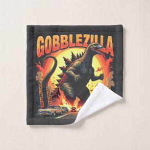 Gobblezilla Éffrayant Turquie Thanksgiving Gobble