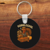 Gobbol Turkey Thanksgiving  Sleutelhanger (Voorkant)