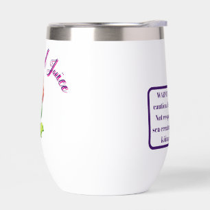 Gobelet à vin jus de sirène