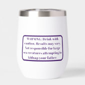 Gobelet à vin jus de sirène (Arrière)