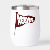 Gobelet à vin Texas A&M Aggies (Avant)