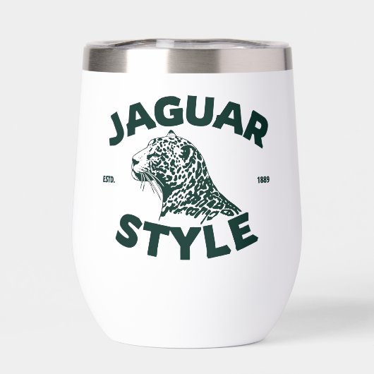 Gobelet à vin thermique Jaguar (Arrière)