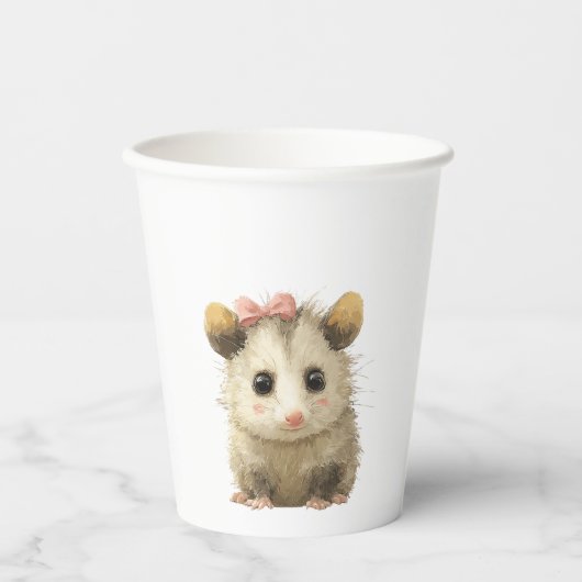 Gobelet de fête pour l'anniversaire de l'opossum • (Recto)