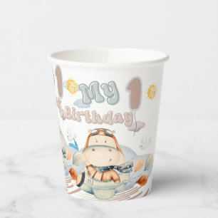 Gobelet en carton pour le 1er anniversaire