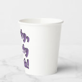 Gobelet en papier (Gauche)