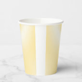 Gobelet en papier à impression ambre doux (Gauche)