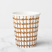 Gobelet en papier beige net (Verso)