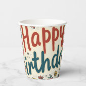 gobelet en papier d'anniversaire (Recto)