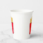 Gobelet en papier dessin animé Fries (Droite)