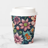 Gobelet en papier fleur (Recto)