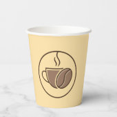 Gobelet en papier pour café (Verso)