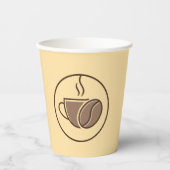 Gobelet en papier pour café (Recto)