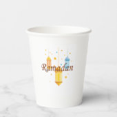Gobelet en papier pour Ramadan (Verso)
