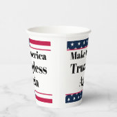 Gobelet en papier sans Trump (Droite)