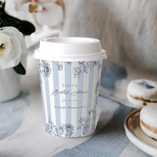 Gobelet en papier Something Blue Décoration de tab