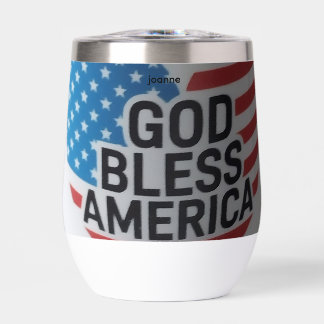 Gobelet isolé God Bless America